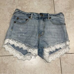 Free People Denim Shorts